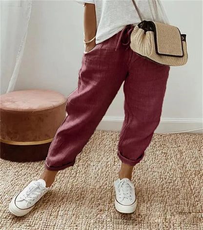 LP | Pantaloni di corda arrotolati
