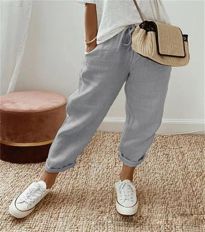 LP | Pantaloni di corda arrotolati